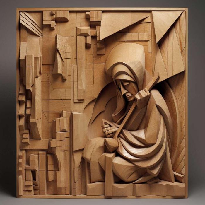 نموذج ثلاثي الأبعاد لآلة CNC 3D Art 